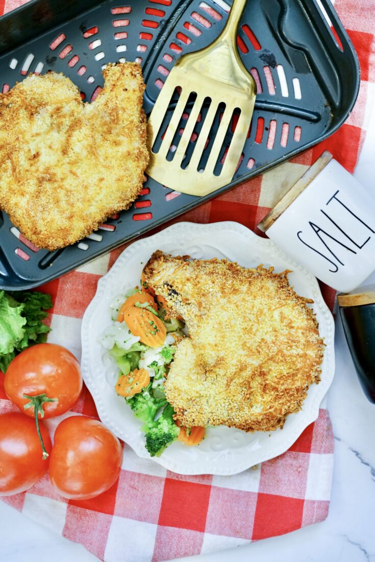 Air Fryer Parmesan Pork Chops