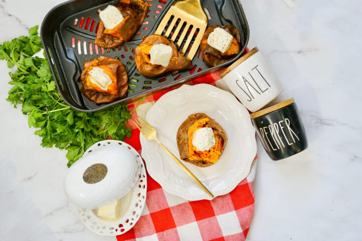 Air Fryer Sweet Potatoes