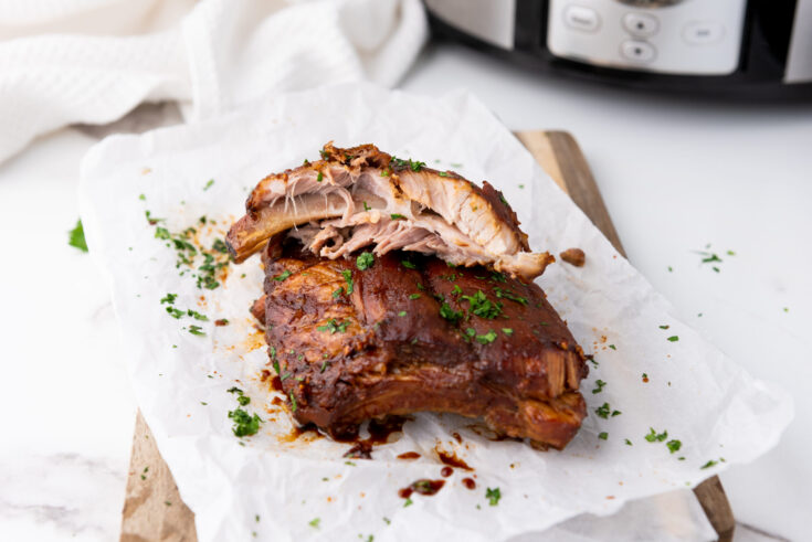 Slow Cooker Soy Spareribs