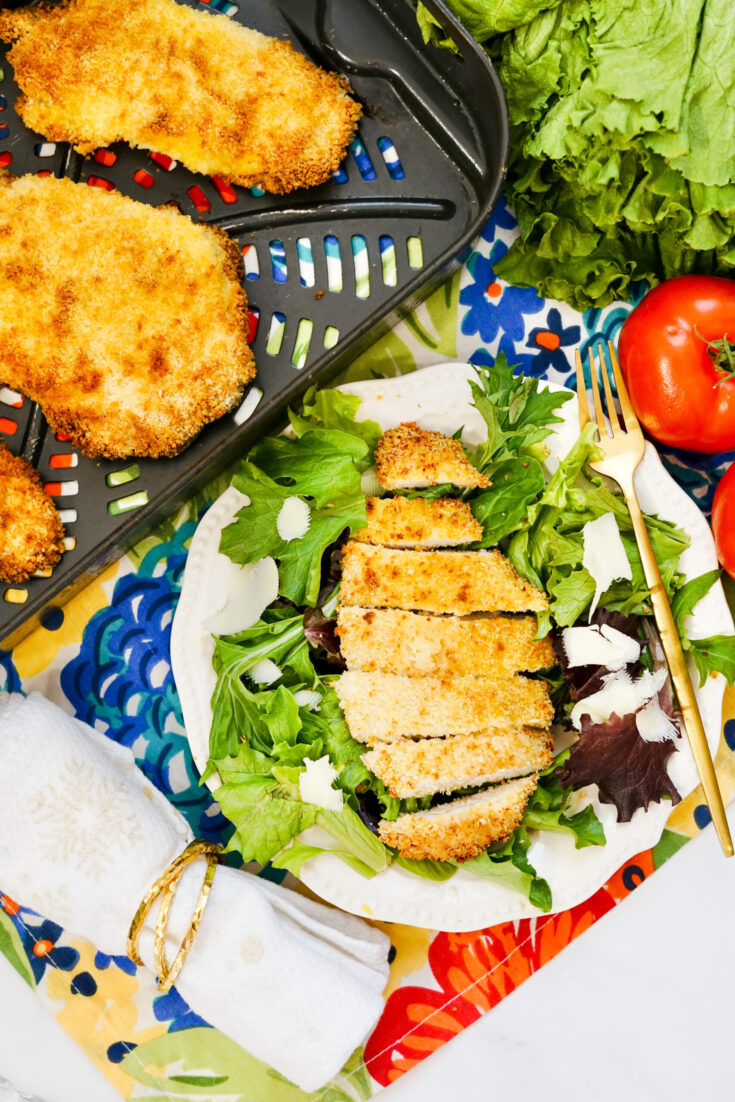 Air Fryer Breaded Chicken