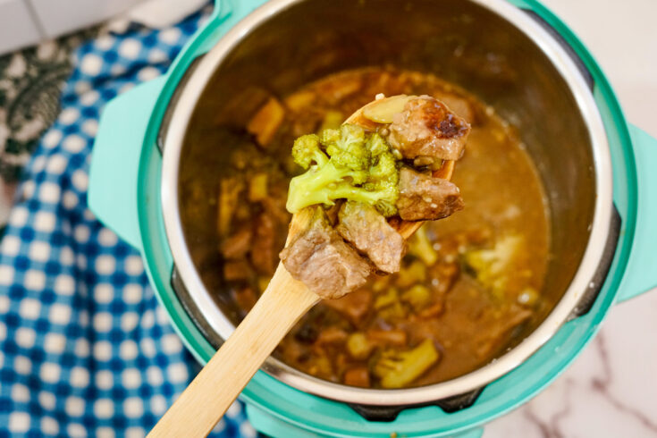 Instant Pot Beef & Broccoli