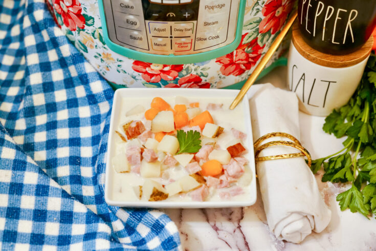 Instant Pot Potato Ham Soup